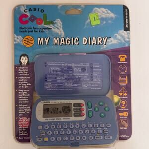 Casio Cool My Magic Diary Electronic Organizer Vintage 90s NEW JD-5000